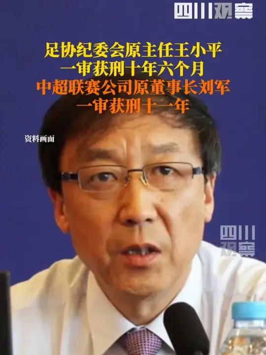 中国足球协会纪律委员会原主任王小平受贿案一审宣判