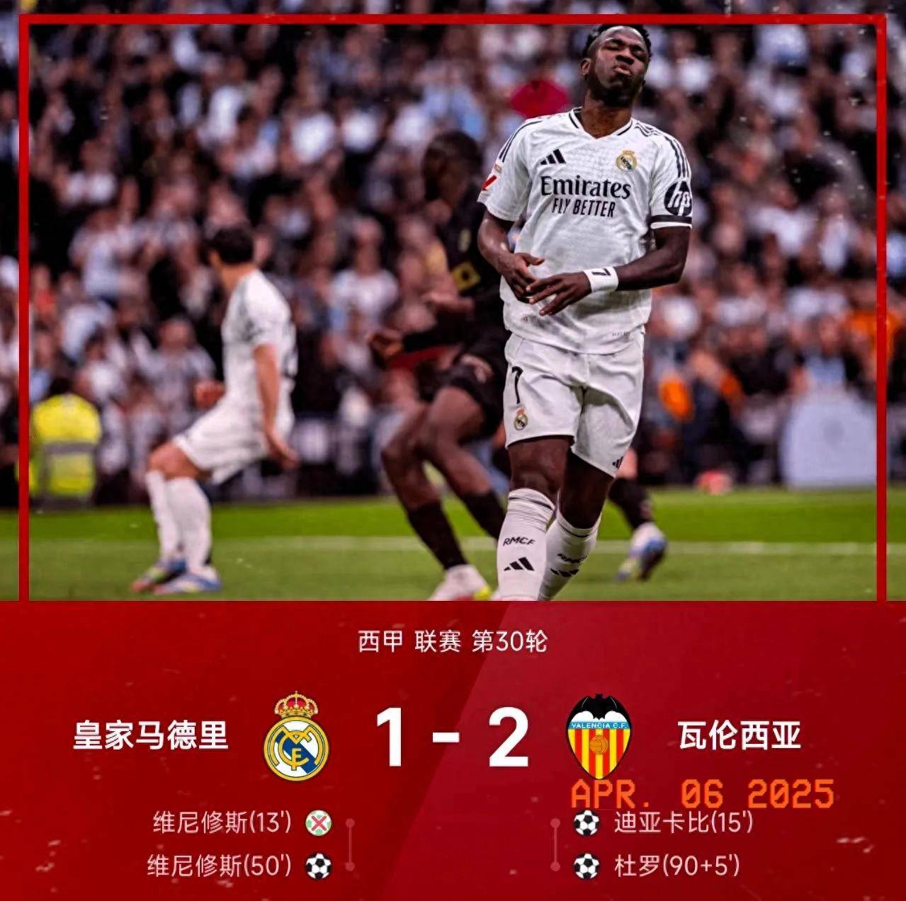反超取胜！瓦伦西亚主场逆袭，取得关键三分